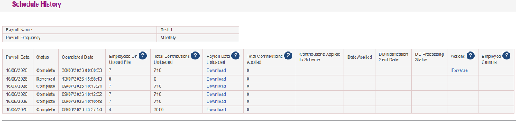Cushon Product UI - Reversing Payroll Import