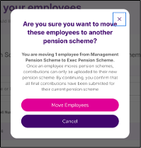 Screenshot of Employer Portal