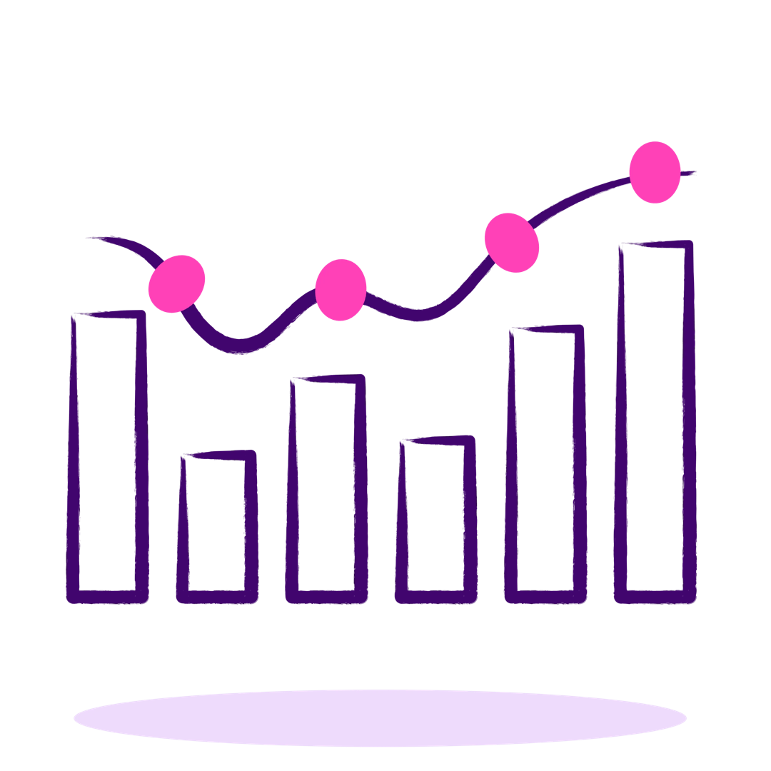 illustration of a bar chart