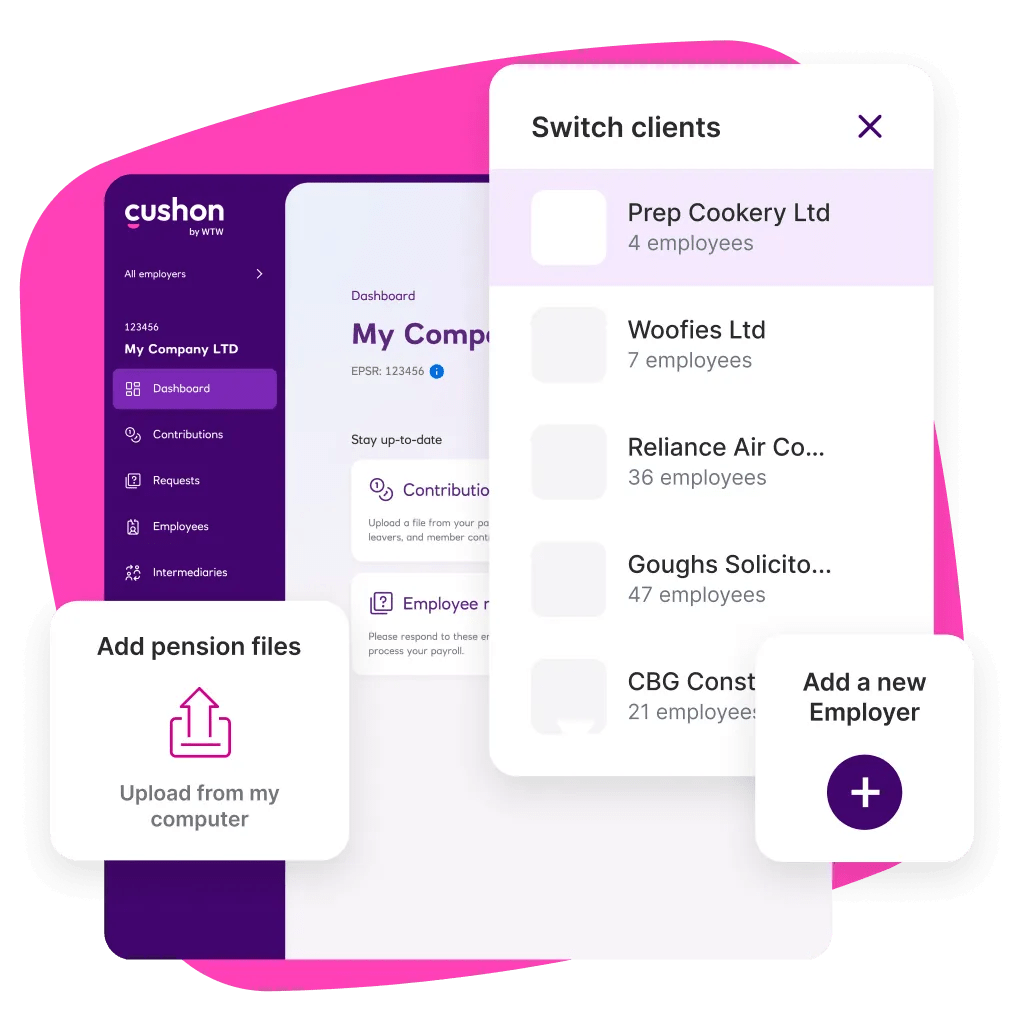 Employer portal composition