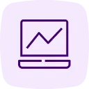  laptop metrics theme icon