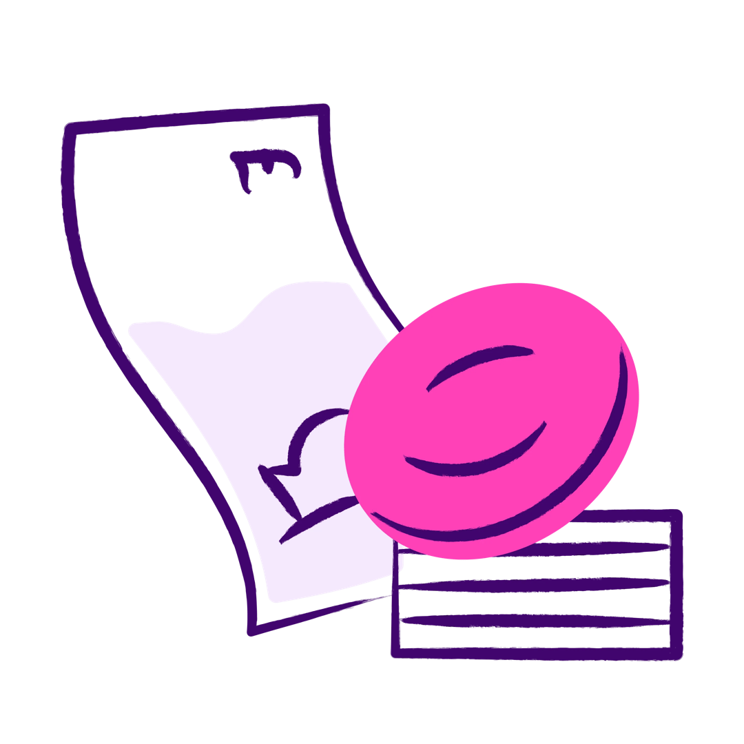 Illustration of money