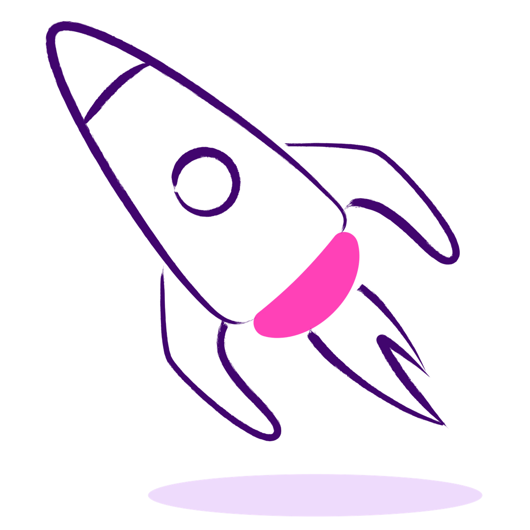 illustration of a rocket